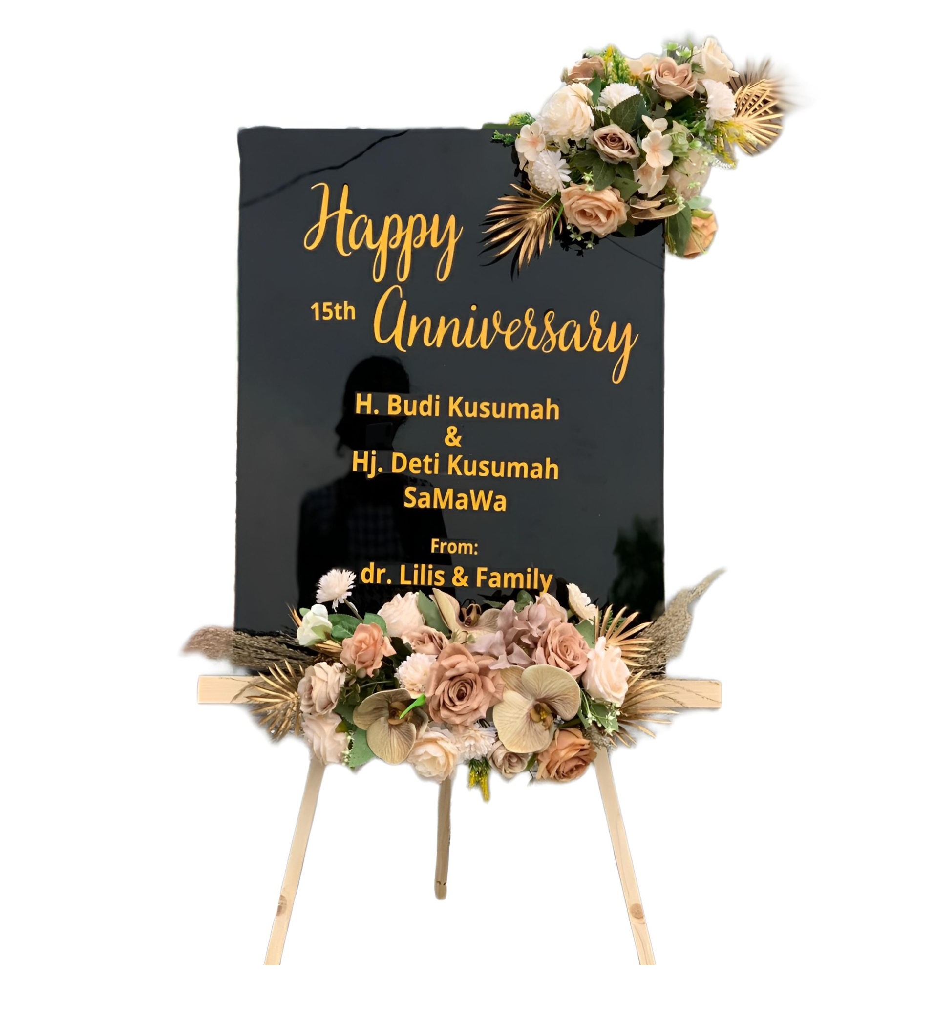 Papan Bunga Akrilik Majalaya