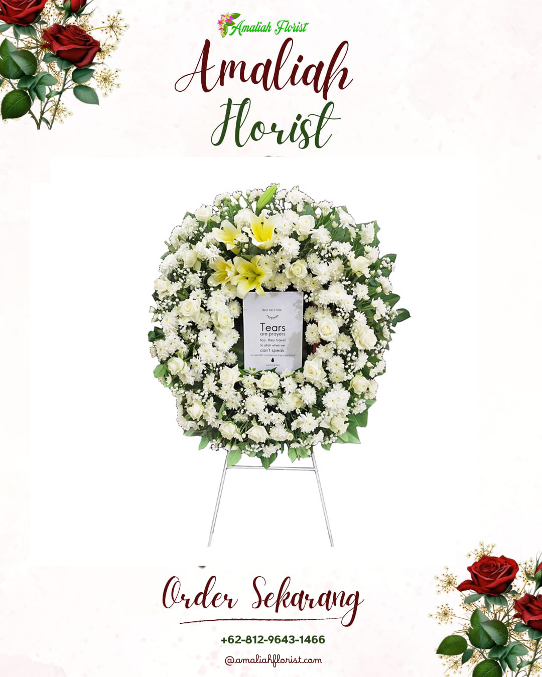 Krans Bunga Duka Majalaya