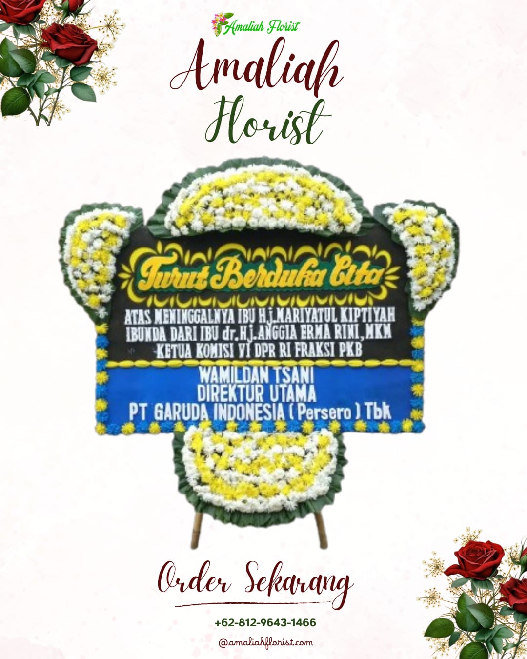 Papan Bunga Duka Majalaya